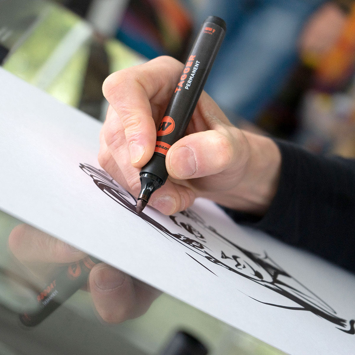 Molotow Tagger Speedflow Round Marker 1-4 mm