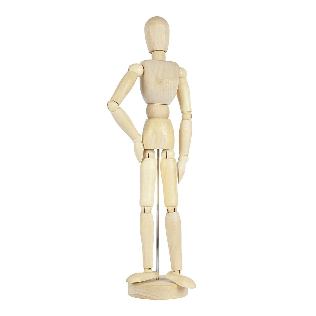 Talens Wooden Manikin 30 cm, Male - image 1