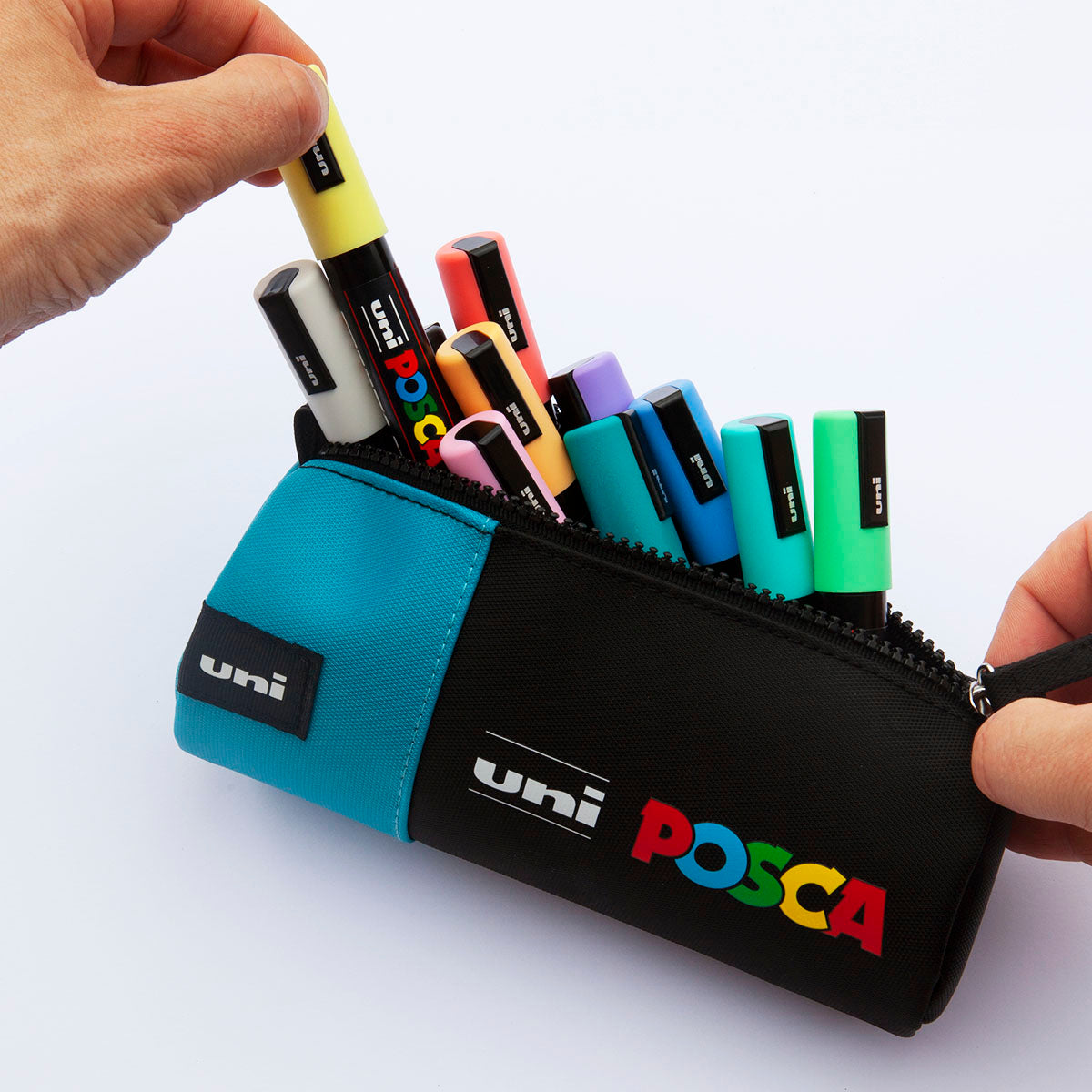 Uni Posca PC-5M Pen Case 12 set Pastel Colors