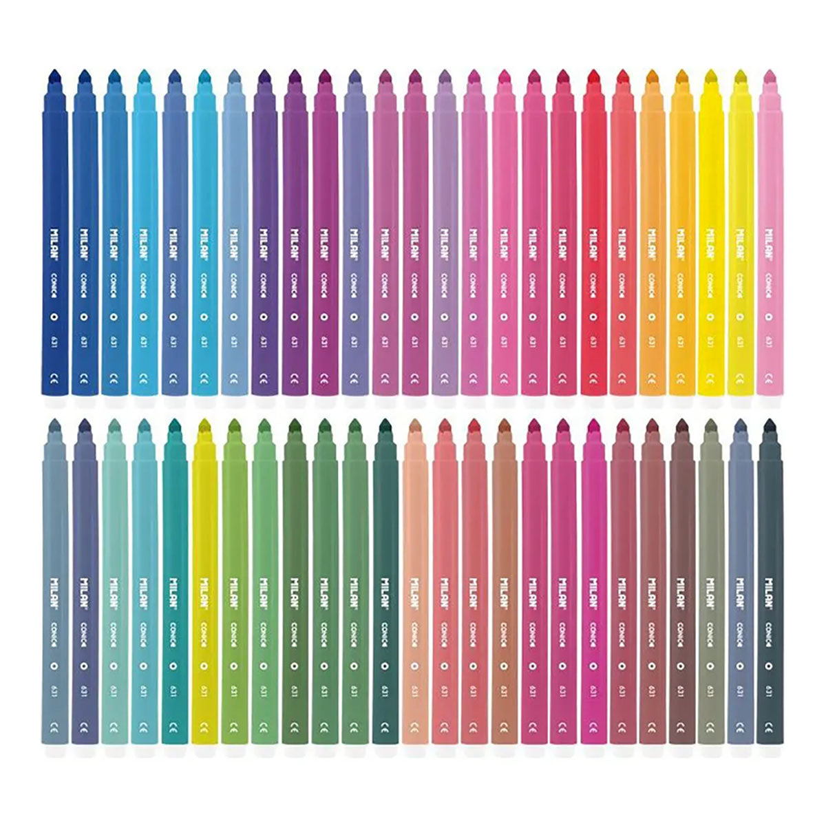 Milan Fiber-tip Pens 5 mm 50 set