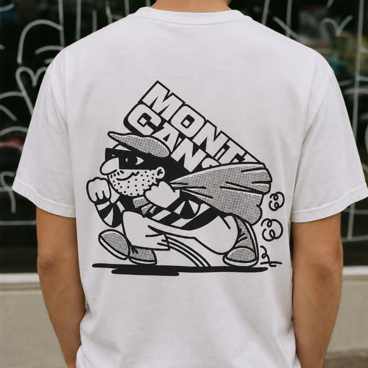 Montana Cans Burglar T-Shirt White