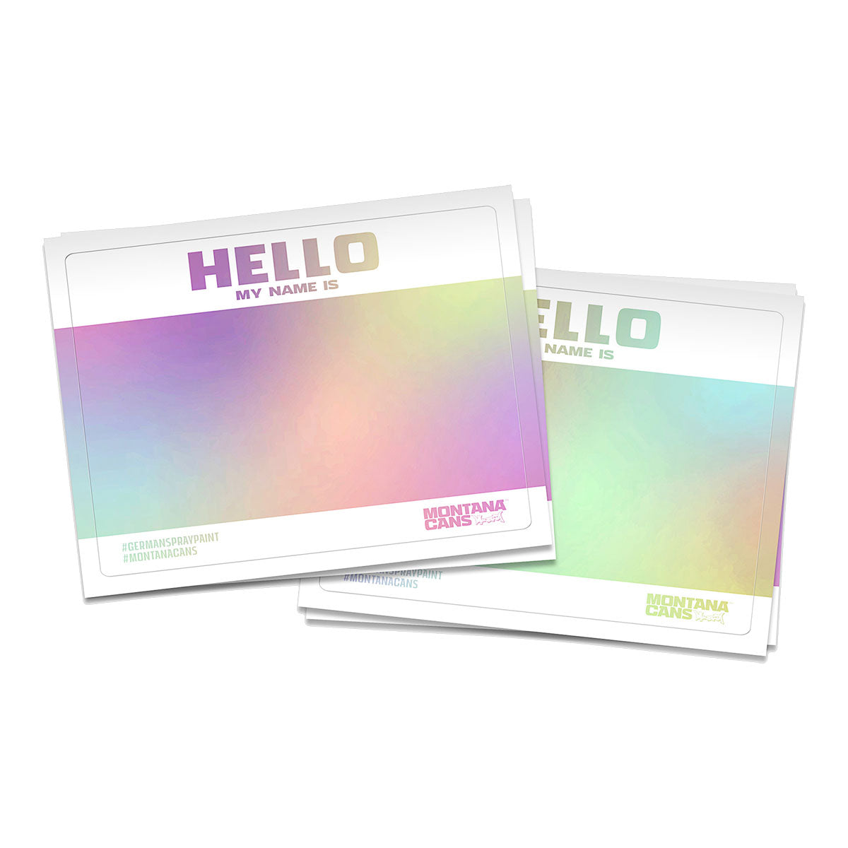 Montana HELLO-GRAM Stickers 50-Pack