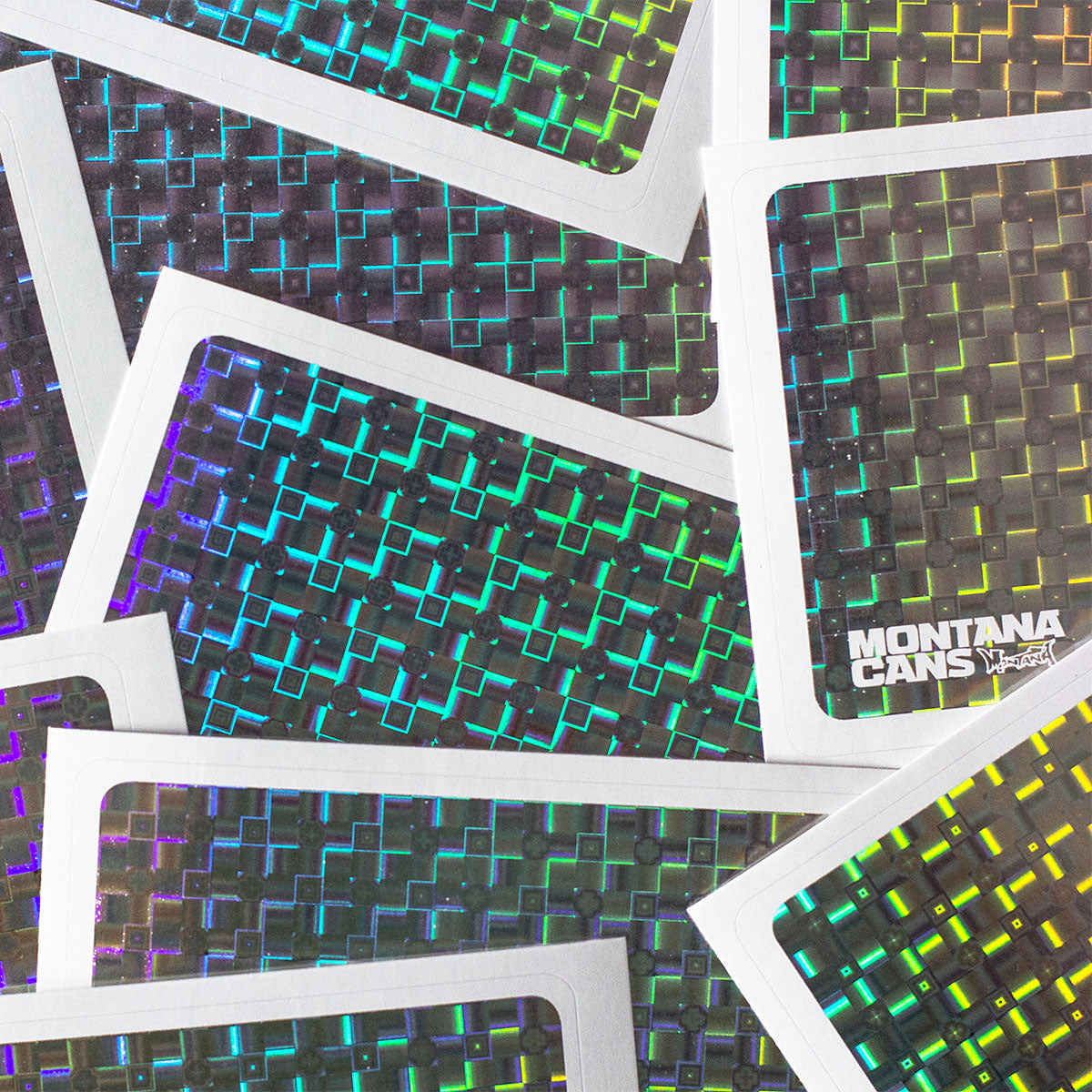 Montana Hologram 3D Eggshell Stickers 50-Pack