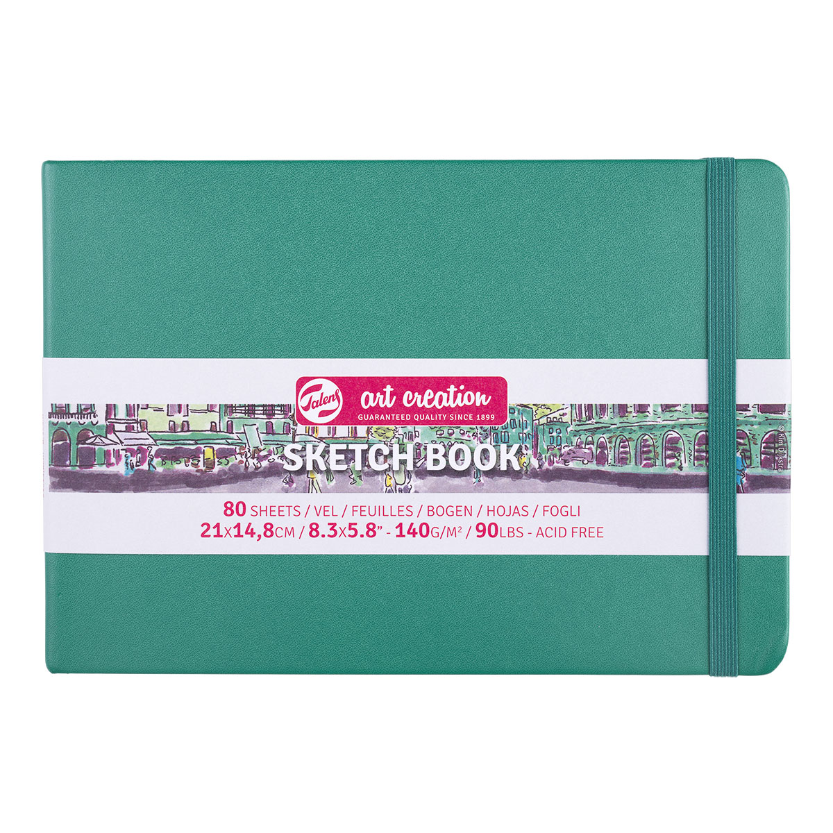 Talens Art Creation Hardcover Sketch Book 21x14cm 140g/80 ark