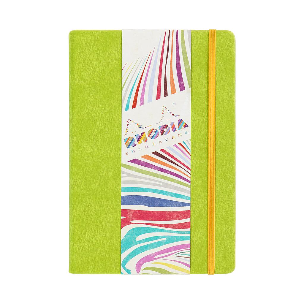 Rhodia Rhodiarama Notebook Hard Cover A5, Ruled - Anise