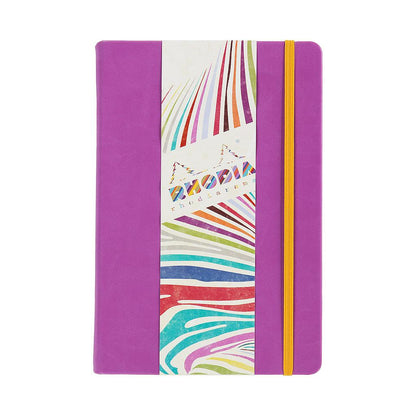 Rhodia Rhodiarama Notebook Hard Cover A5, Ruled - Lilac