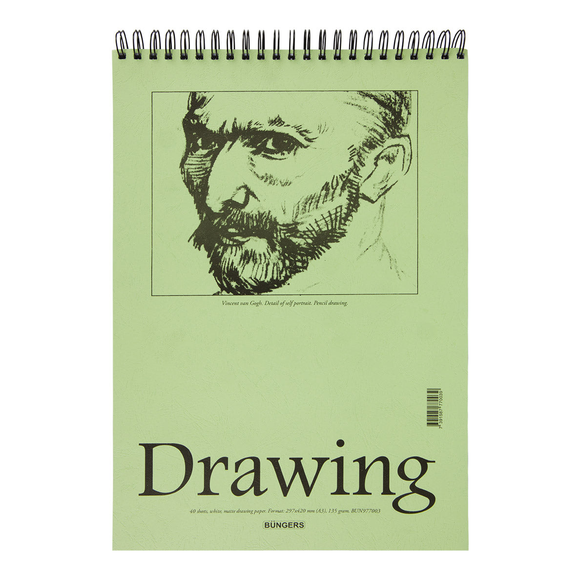 Büngers Drawing Pad A3 135g 40 sheets