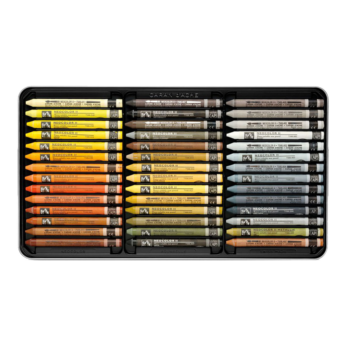 Caran d'Ache Neocolor II Water-Soluble Crayons 84 Set
