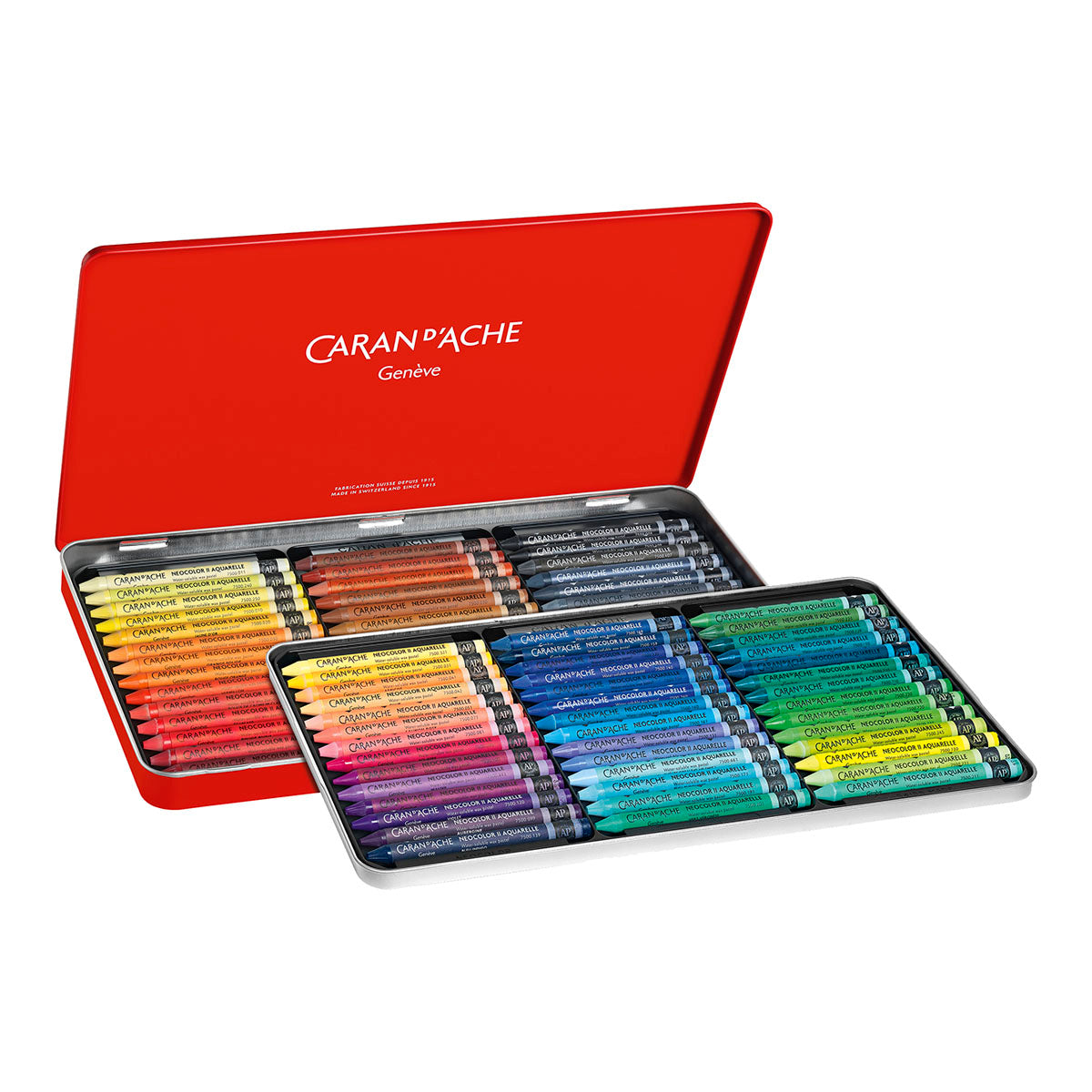 Caran d'Ache Neocolor II Water-Soluble Crayons 84 Set