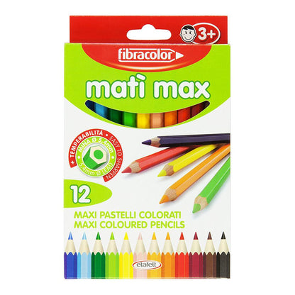 Fibracolor Mati Max Coloured Pencils 12set