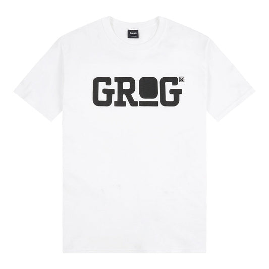 Grog Classic Logo T-shirt White