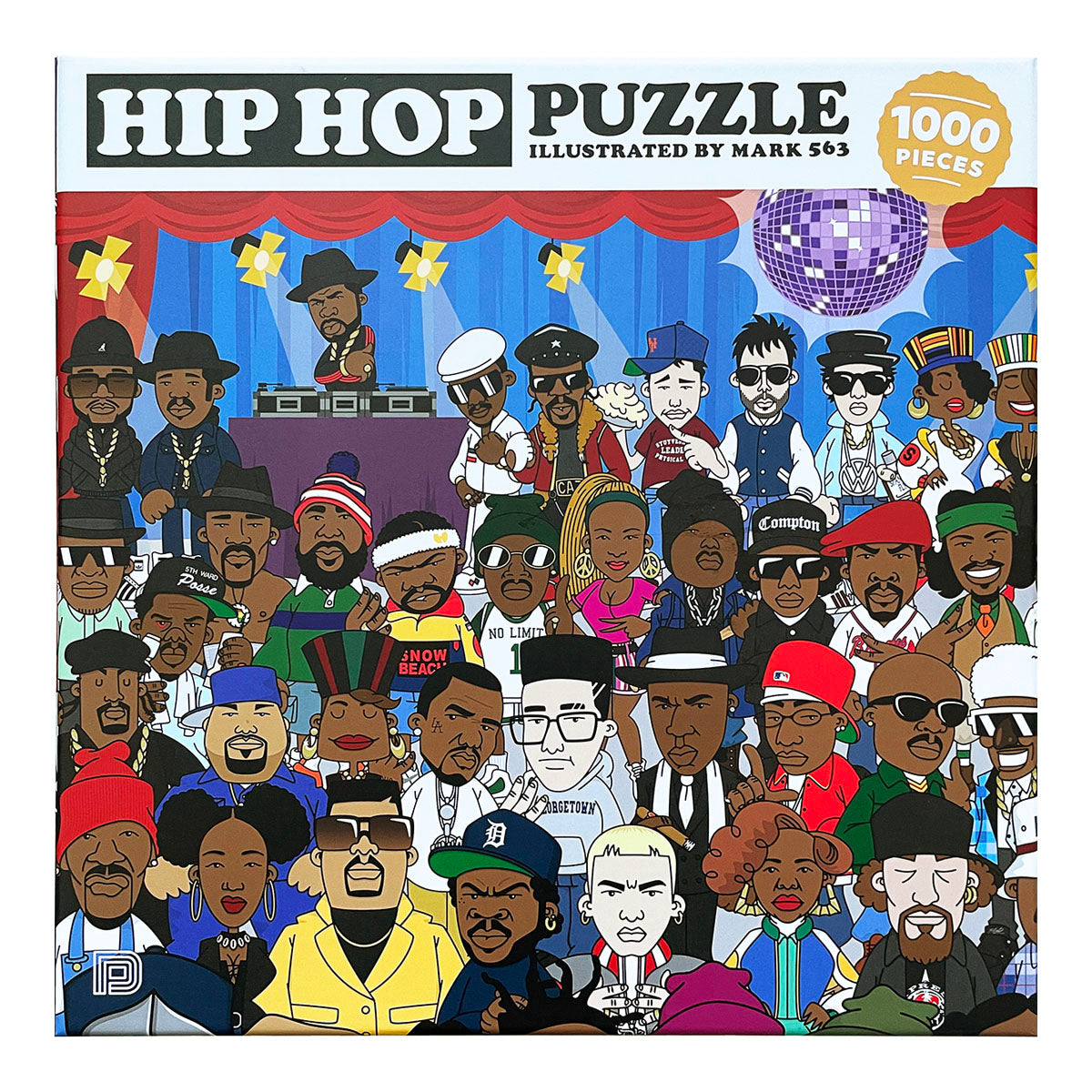 Hip Hop Puzzle 1000 pcs Illustrated by Mark 563