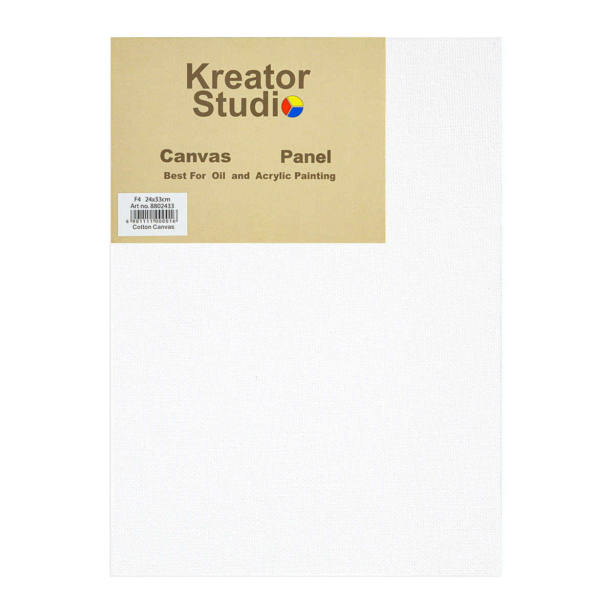 Kreator Studio Canvas Panel Cotton F4 24 x 33 cm