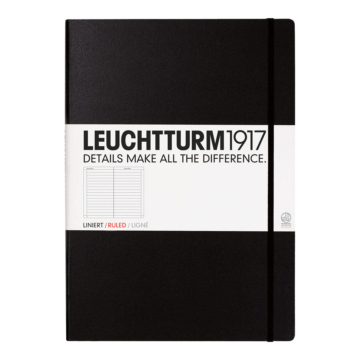 Leuchtturm1917 Notebook A4, Ruled