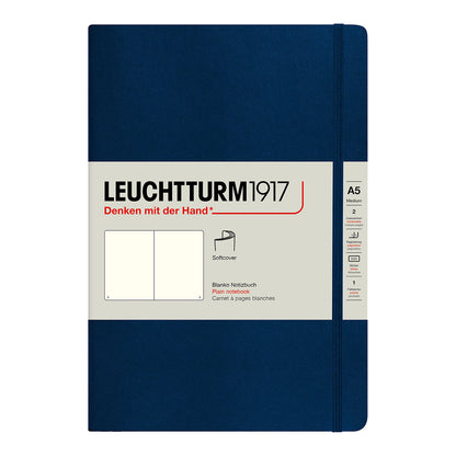 Leuchtturm1917 Notebook A5 Soft Cover, Plain