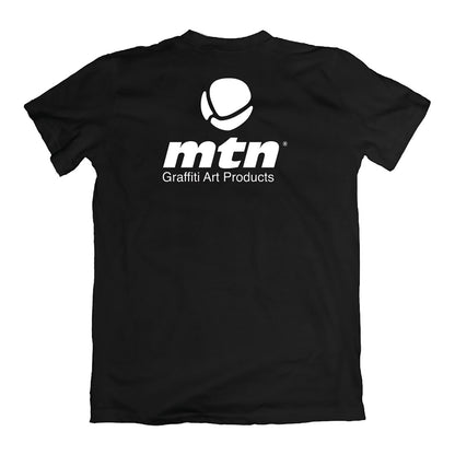 MTN Basic Logo Front/Back Black Tee