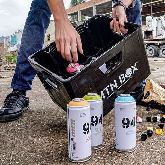 MTN Box Spray Can Crate