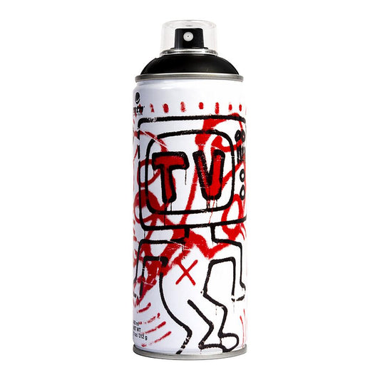 MTN Keith Haring Limited Edition Spray Paint 400ml, Black