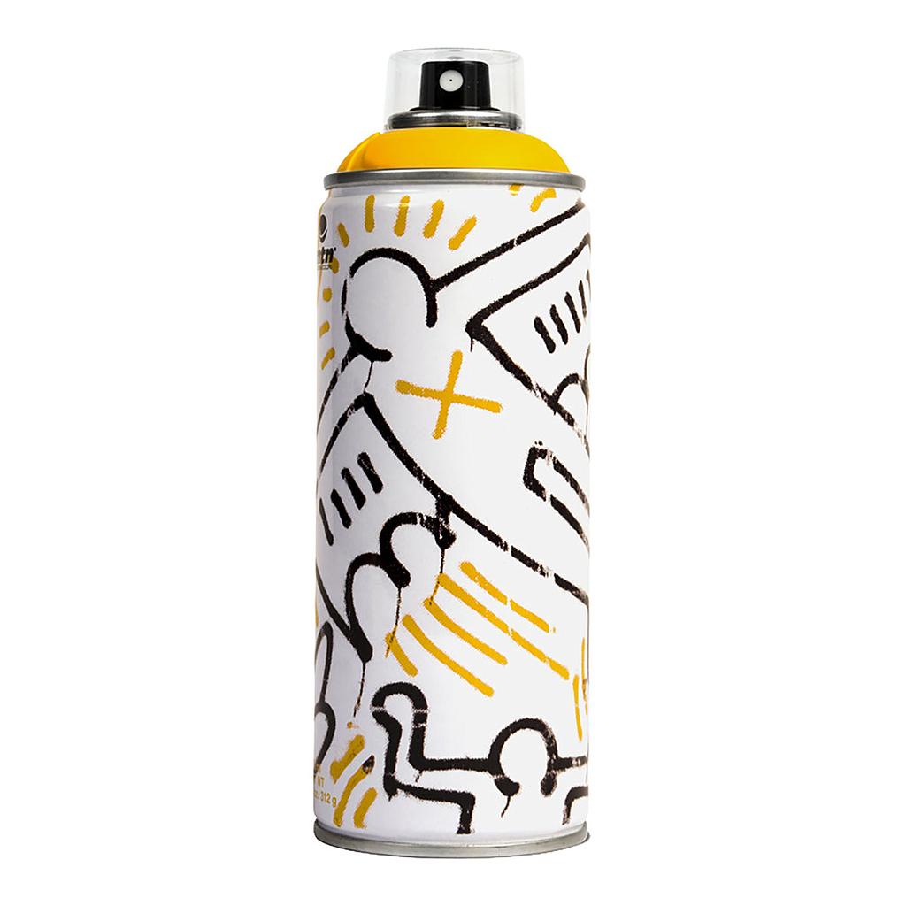 MTN Keith Haring Limited Edition Spray Paint 400ml, Light Yellow