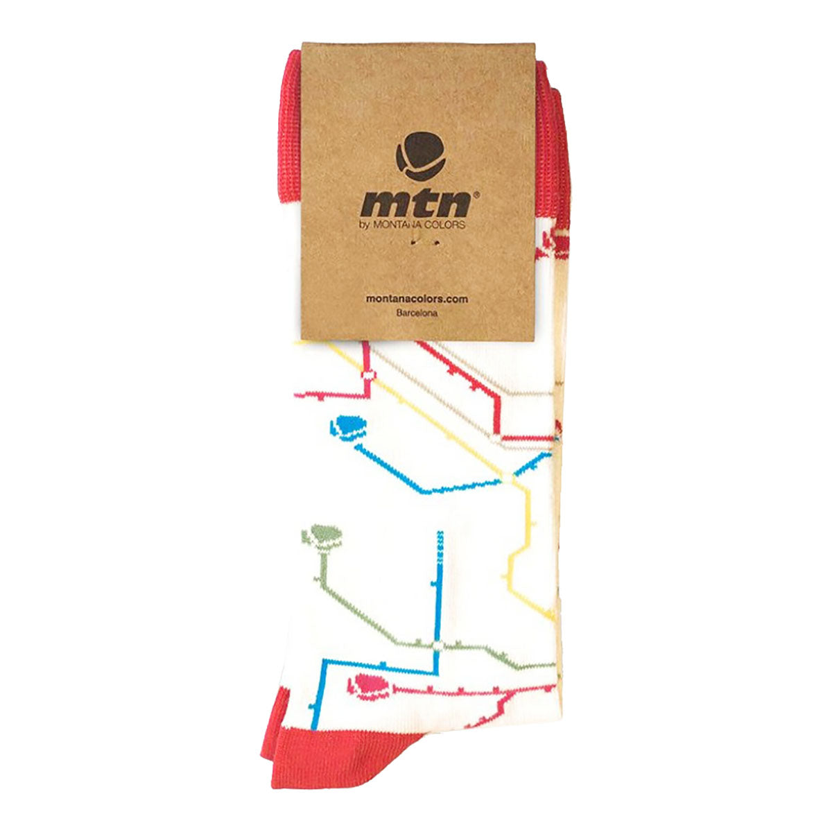 MTN Socks Metro White