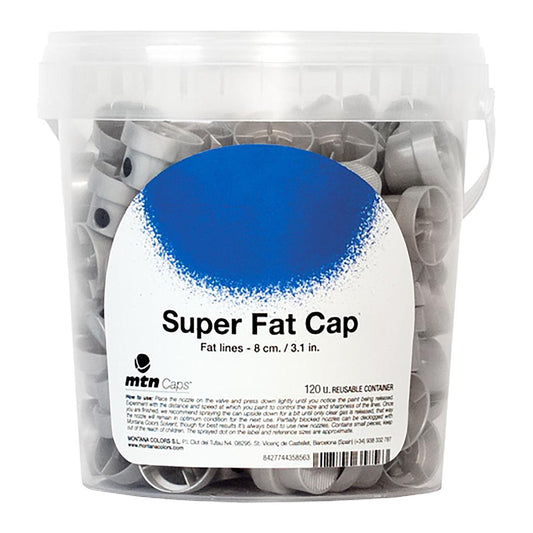 MTN Super Fat Cap Bucket, 120 Caps