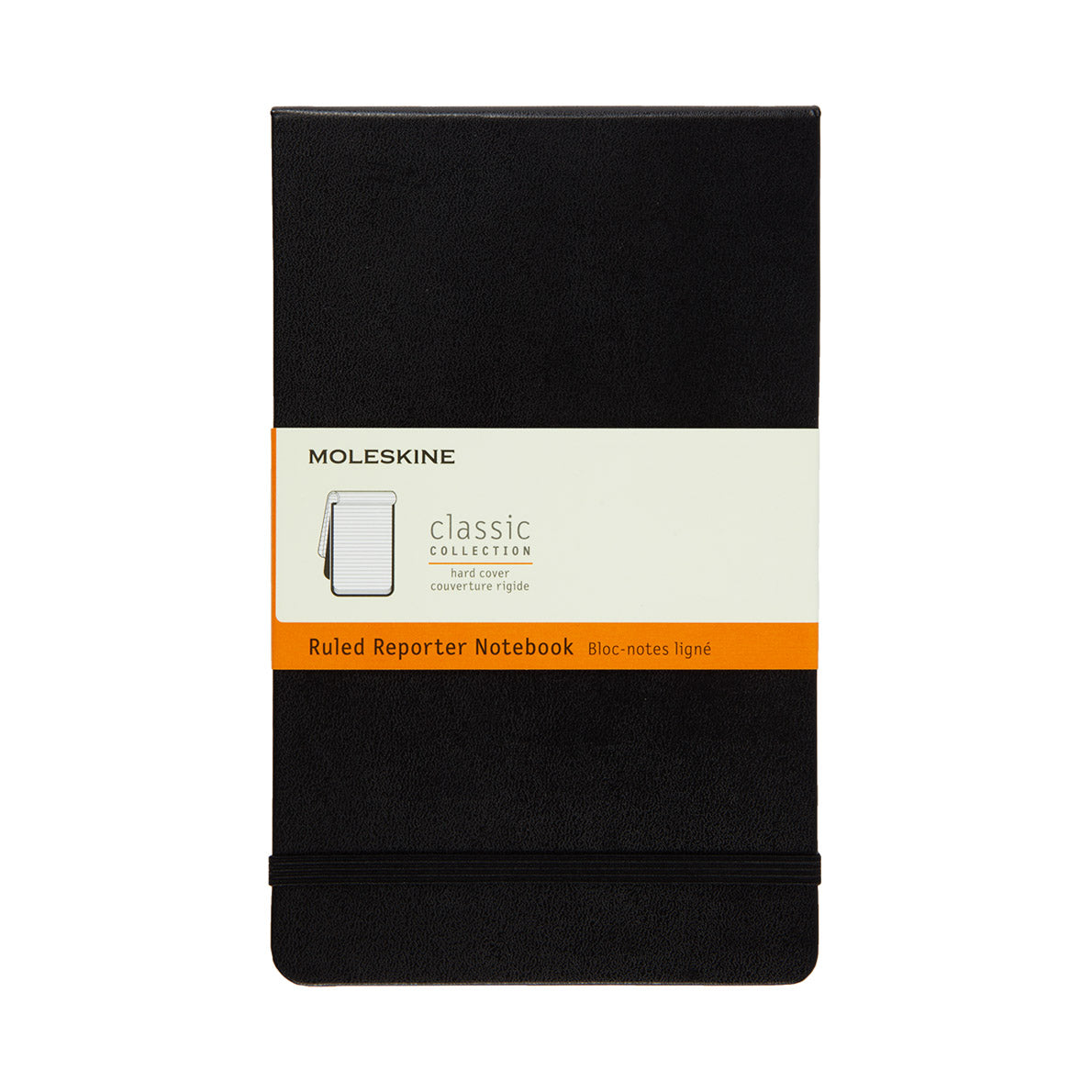 Moleskine Classic Reporter Large Notebook Hard Cover Ruled