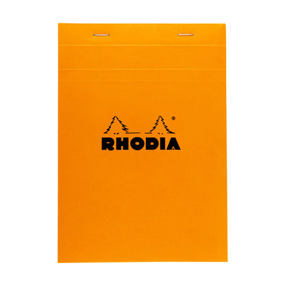 Rhodia Bloc No. 16 Notepad A5 Orange, Squared