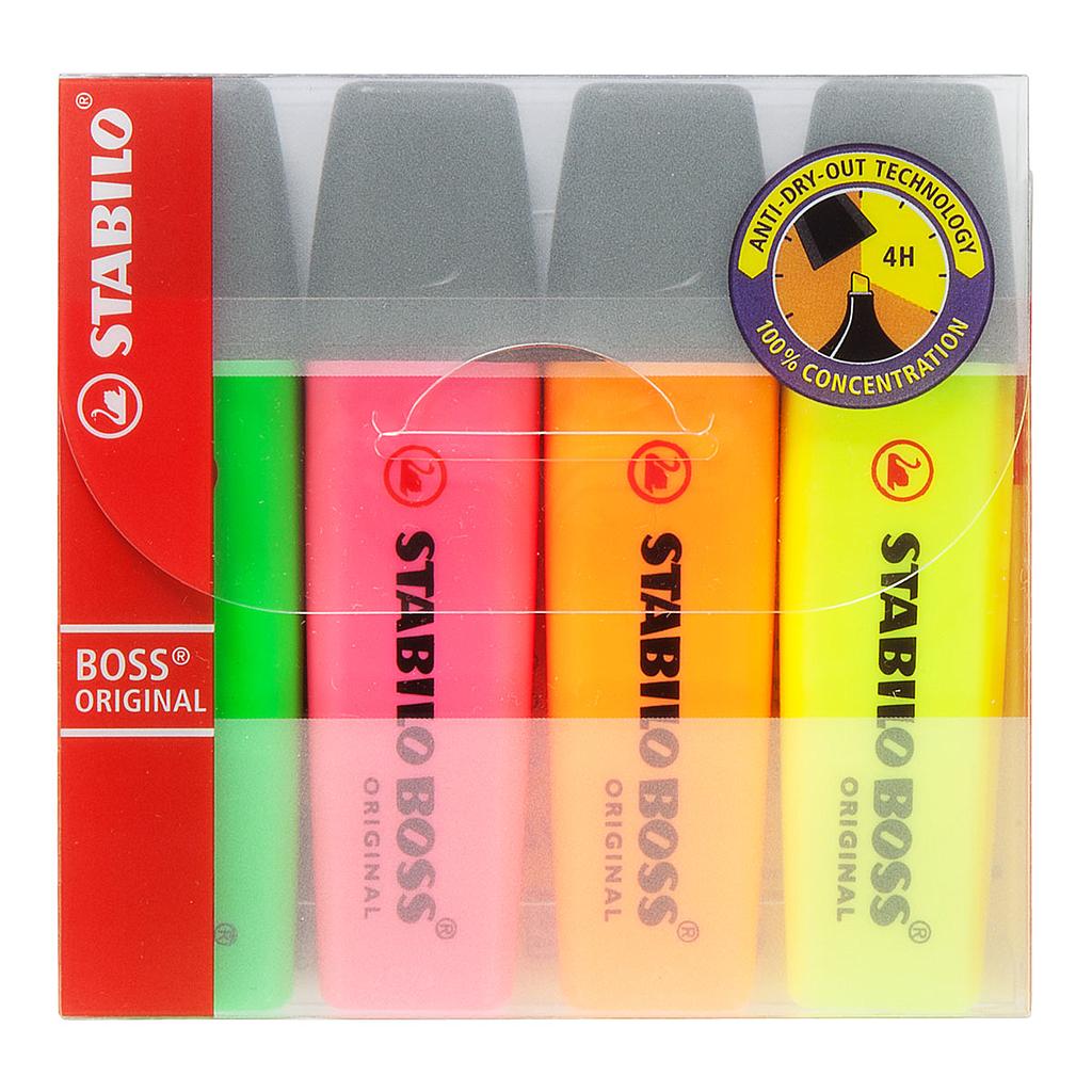 Stabilo Boss Original Highlighter 4 set - image 1