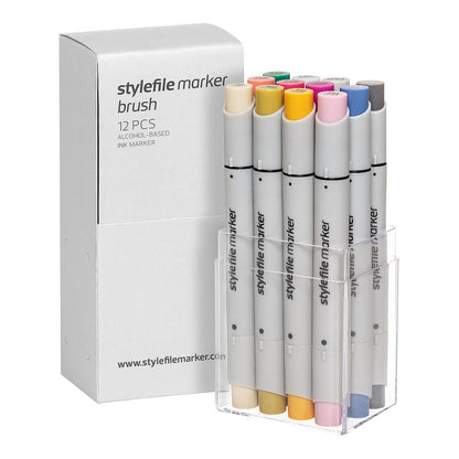 Stylefile Marker Brush 12 set Multiset 23