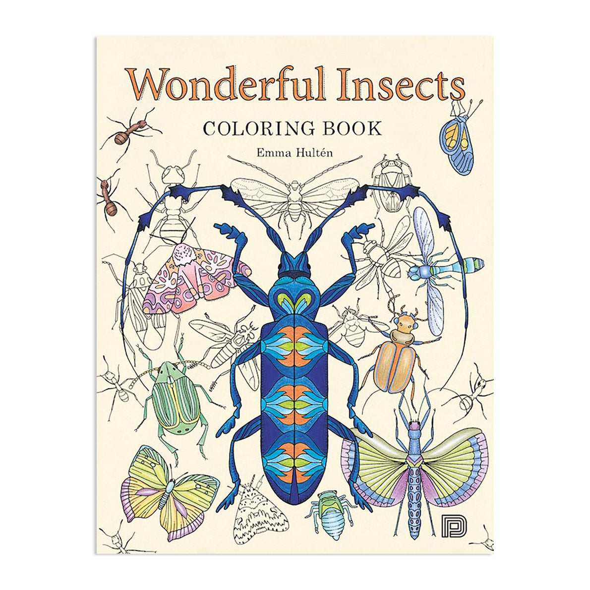 Wonderful Insects Coloring Book