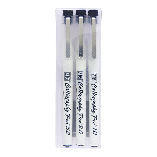 ZIG Kuretake Calligraphy Pen 3 set