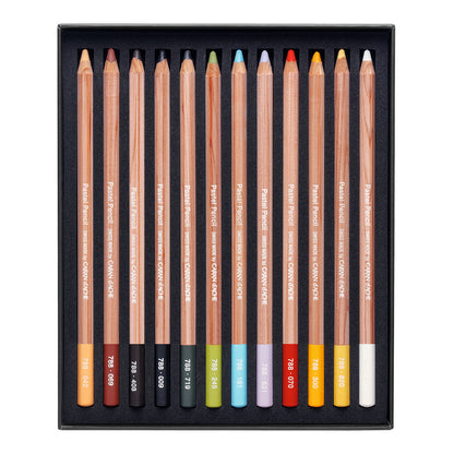 Caran d'Ache Pastel Coloured Pencils 12 Set