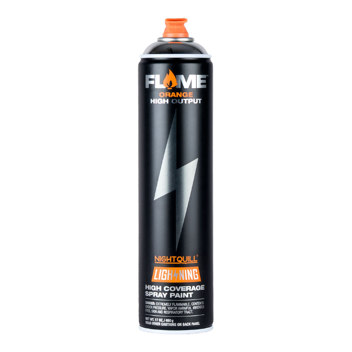 Flame Orange Lightning Chrome Spray Paint 600 ml