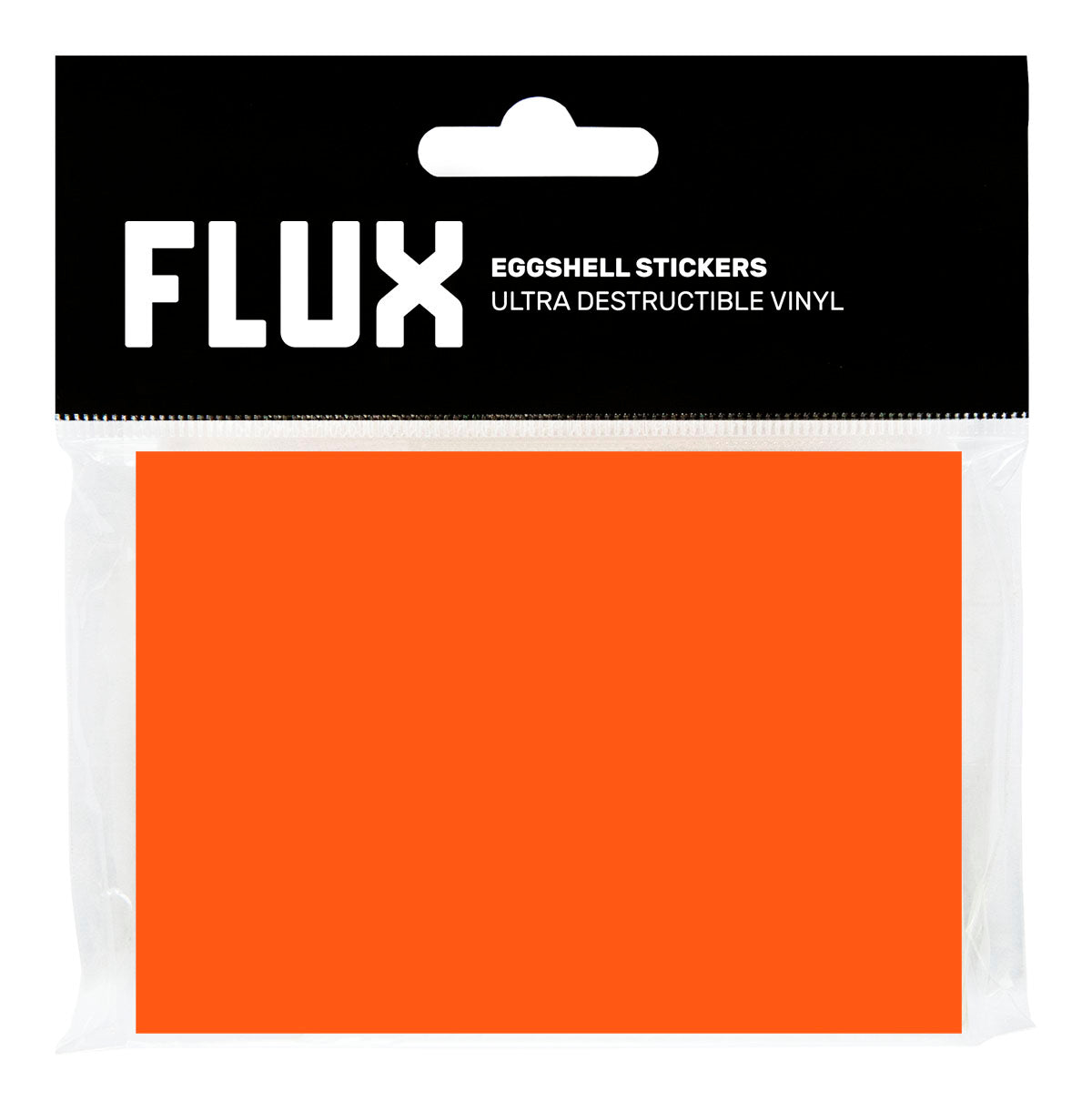FLUX Eggshell Stickers 50 pcs Orange