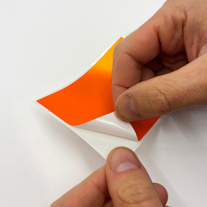 FLUX Eggshell Stickers 50 pcs Orange