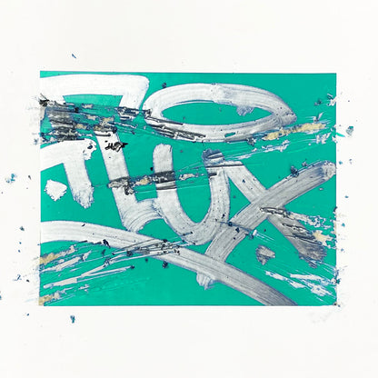 FLUX Eggshell Stickers 50 pcs Turquoise