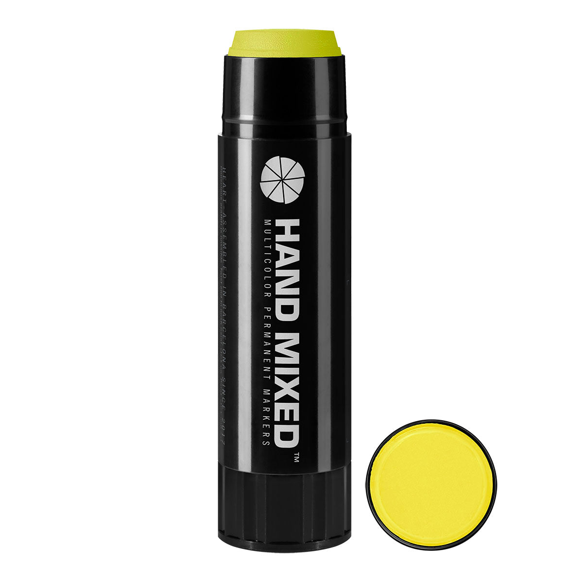 HAND MIXED Solid Paint Marker Fat, Yellow