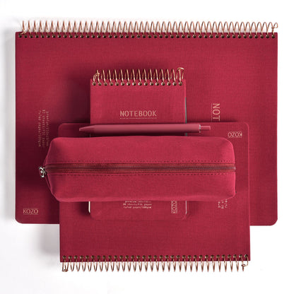 Kozo Pencil Case 21x7x7 cm Berry