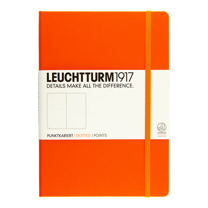 Leuchtturm1917 Notebook A5 Hard Cover, Dotted