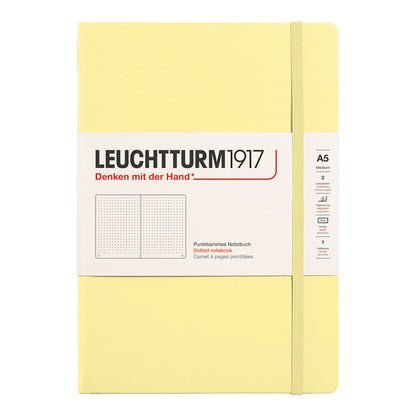 Leuchtturm1917 Notebook A5 Hard Cover, Dotted