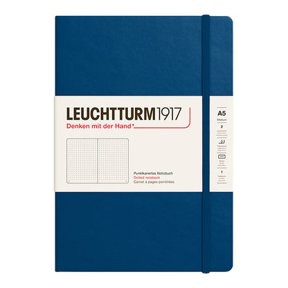 Leuchtturm1917 Notebook A5 Hard Cover, Dotted