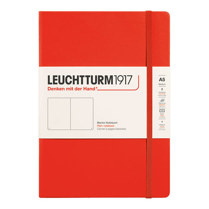 Leuchtturm1917 Notebook A5 Hard Cover, Plain