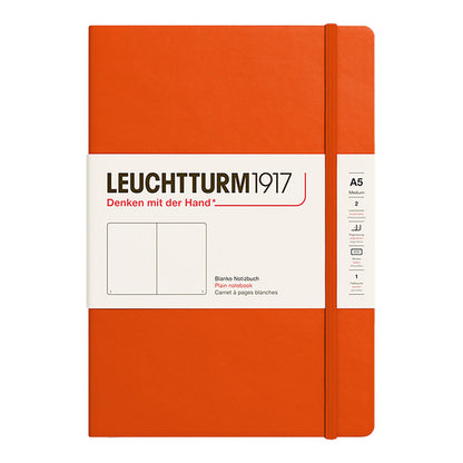 Leuchtturm1917 Notebook A5 Hard Cover, Plain