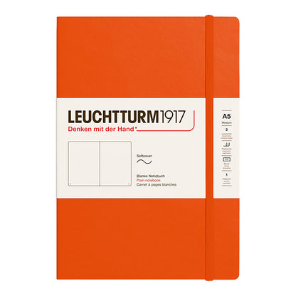 Leuchtturm1917 Notebook A5 Soft Cover, Plain