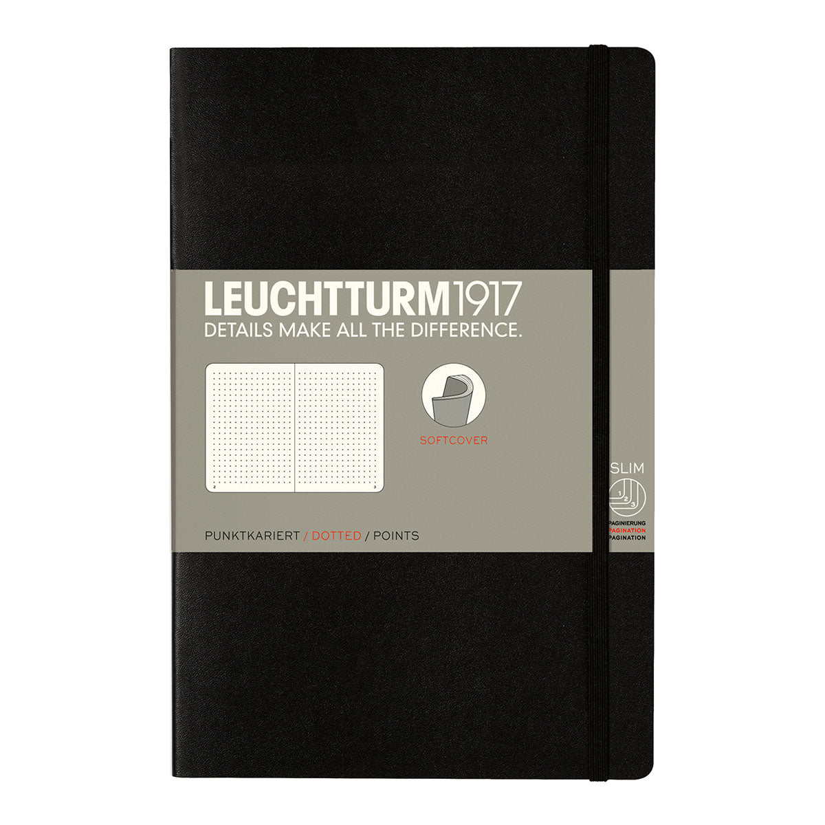 Leuchtturm1917 Notebook B6+ Soft Cover, Dotted