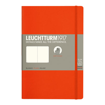 Leuchtturm1917 Notebook B6+ Soft Cover, Plain