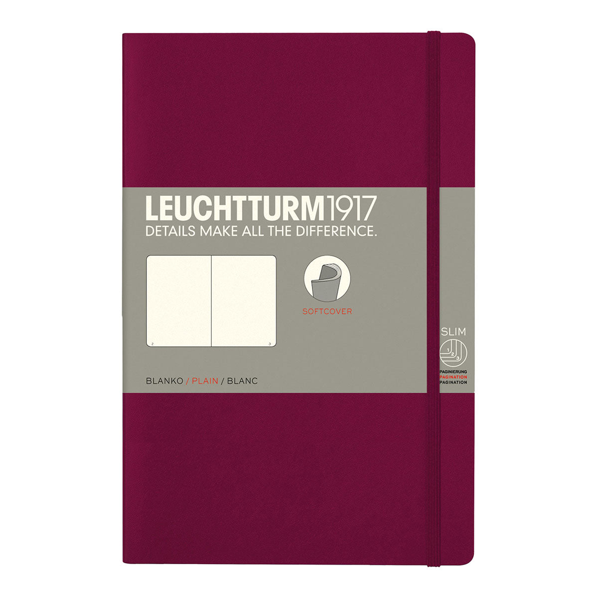 Leuchtturm1917 Notebook B6+ Soft Cover, Plain