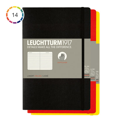 Leuchtturm1917 Notebook B6+ Soft Cover, Ruled