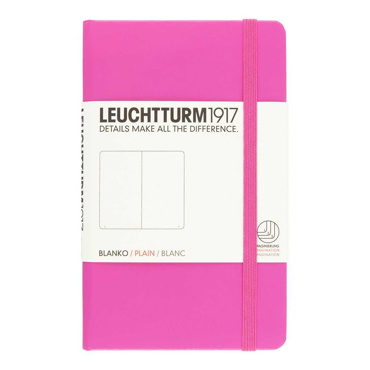 Leuchtturm1917 Pocket Notebook A6, Plain