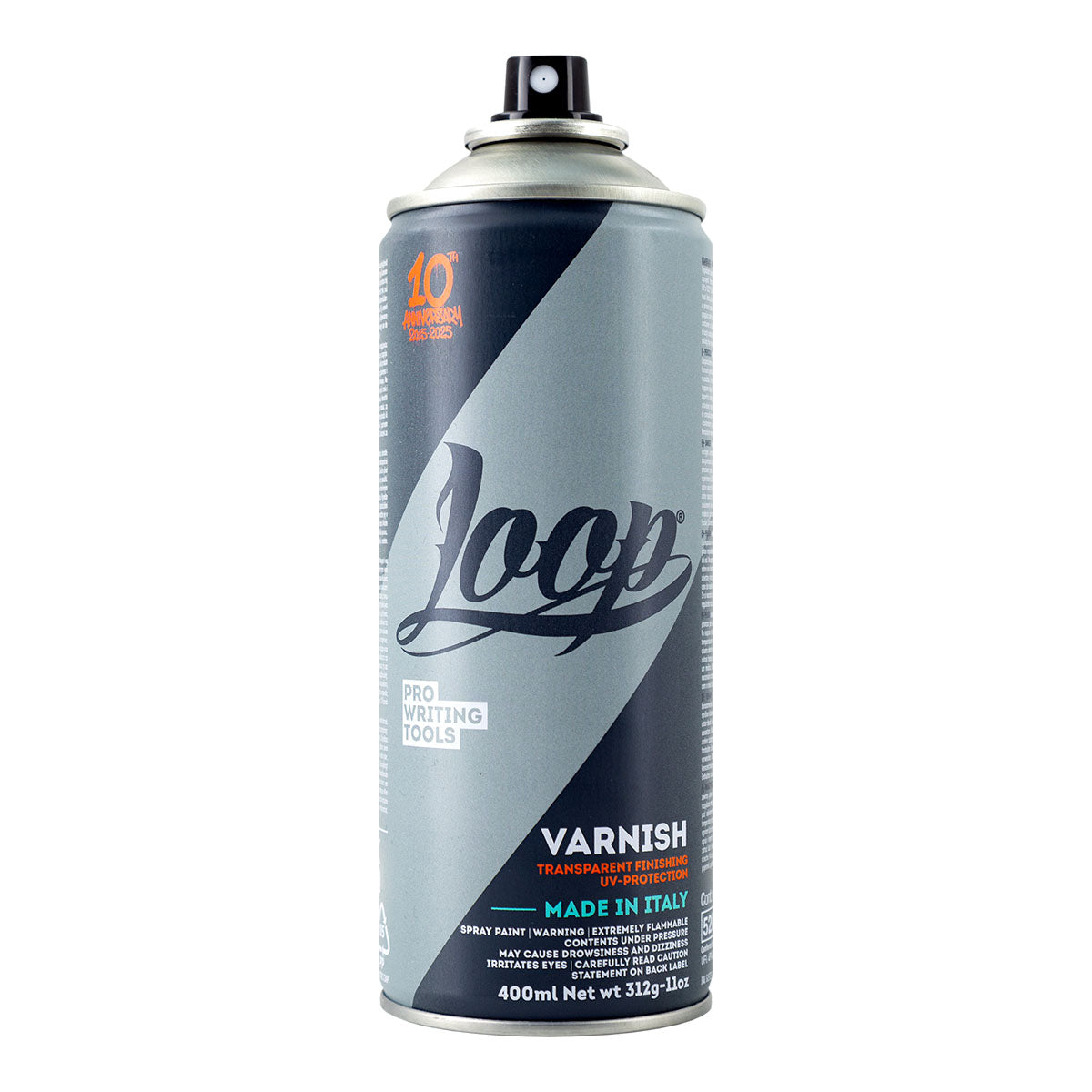 Loop Tech Spray Paint Varnish Satin 400ml